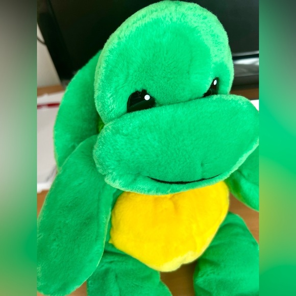 Build a bear snappy sun turtle with removable shell/zipper pocket plush toy - Picture 3 of 6